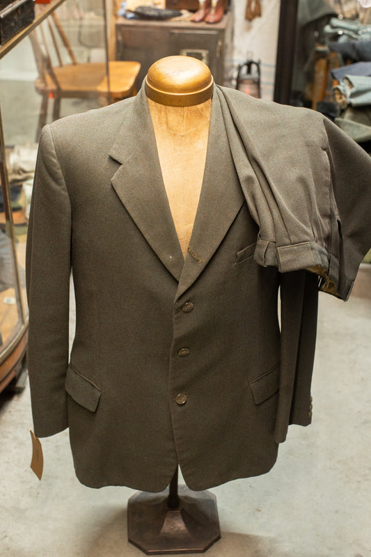 British 1950s Two Piece Suit By Burton Tailored