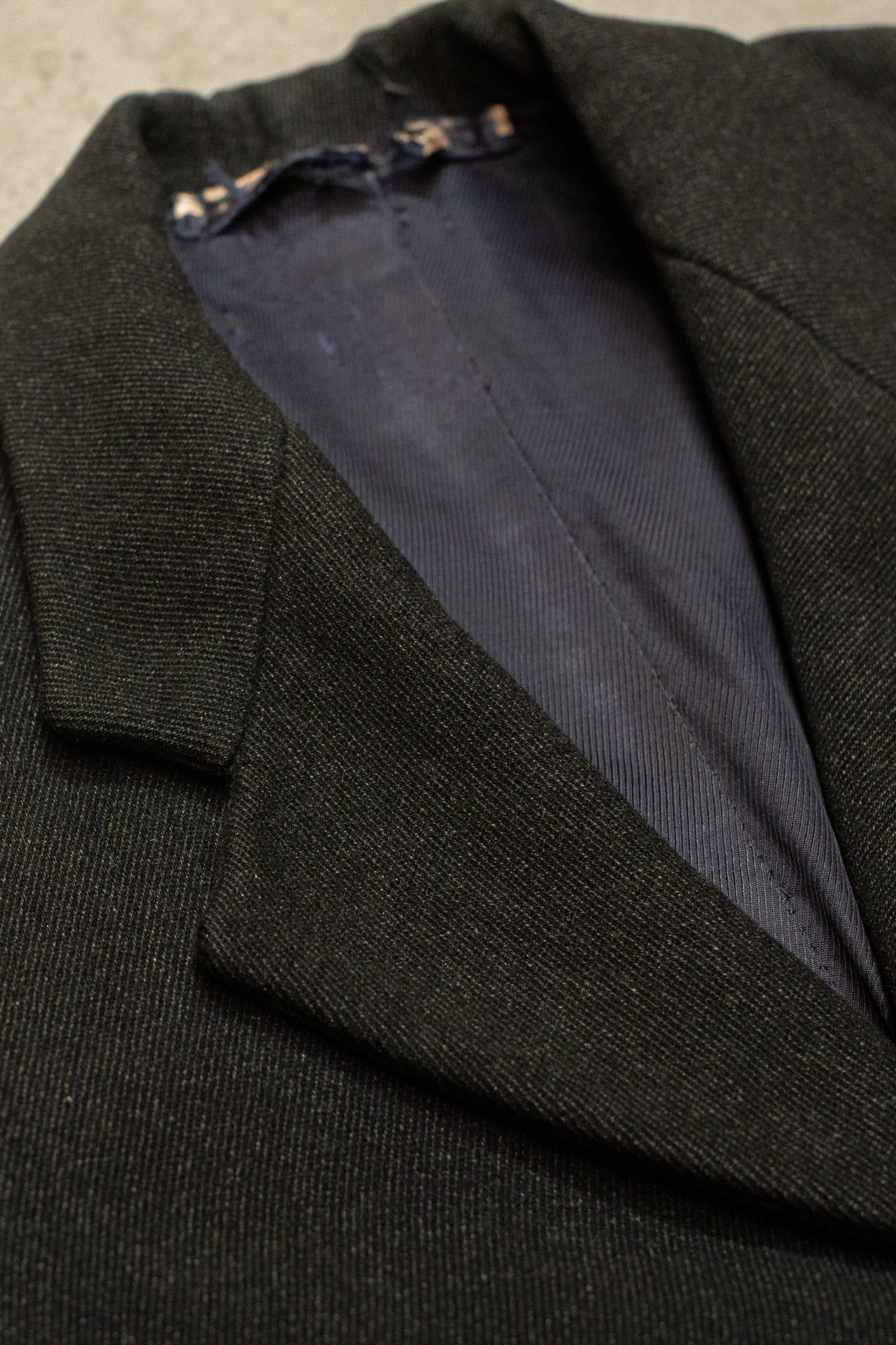 British 1930s Whipcord Hacking Jacket Raglan Lapels