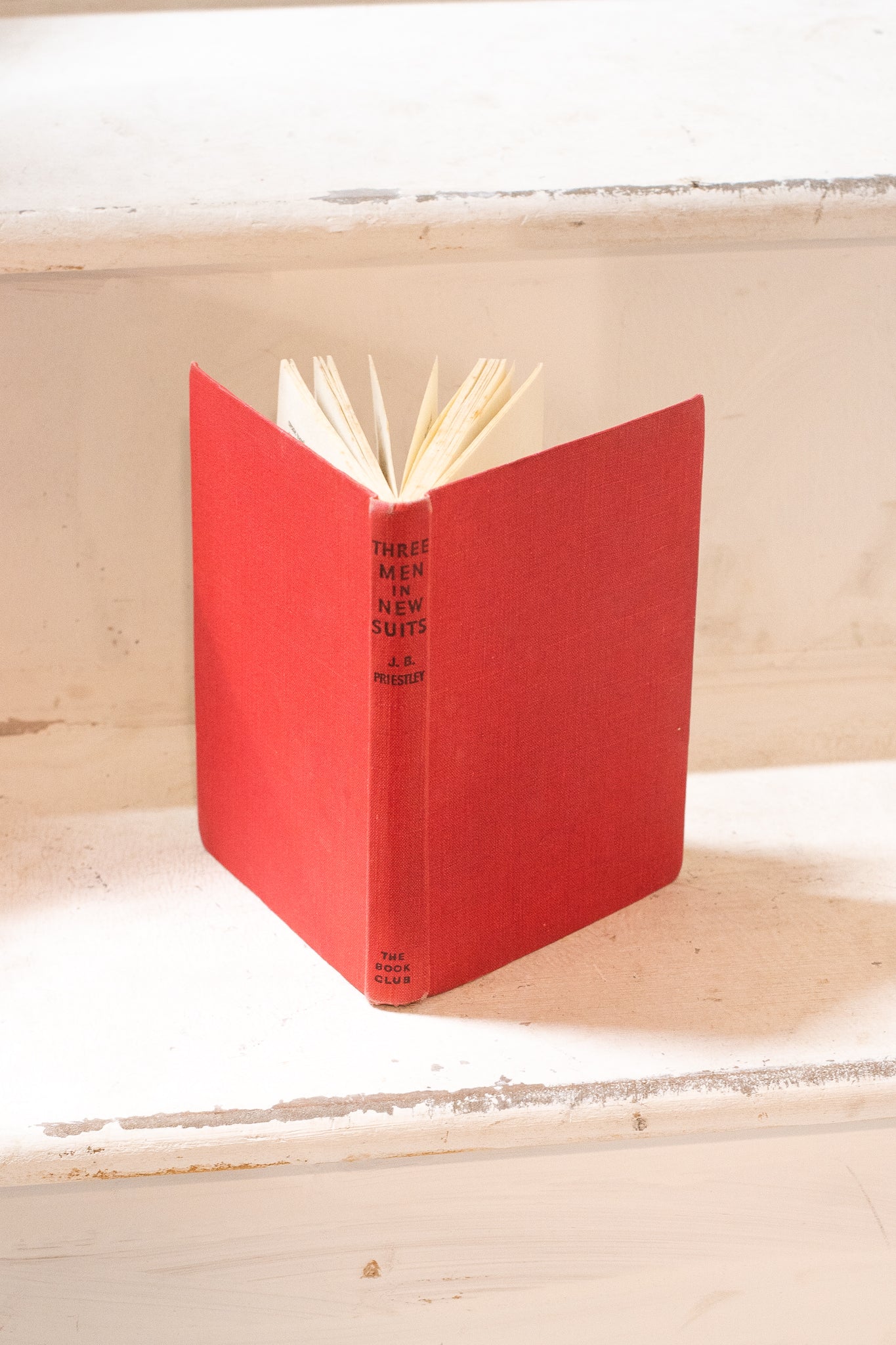 Three Men in New Suits Book by J. B. Priestley (Demob WW2 Book)