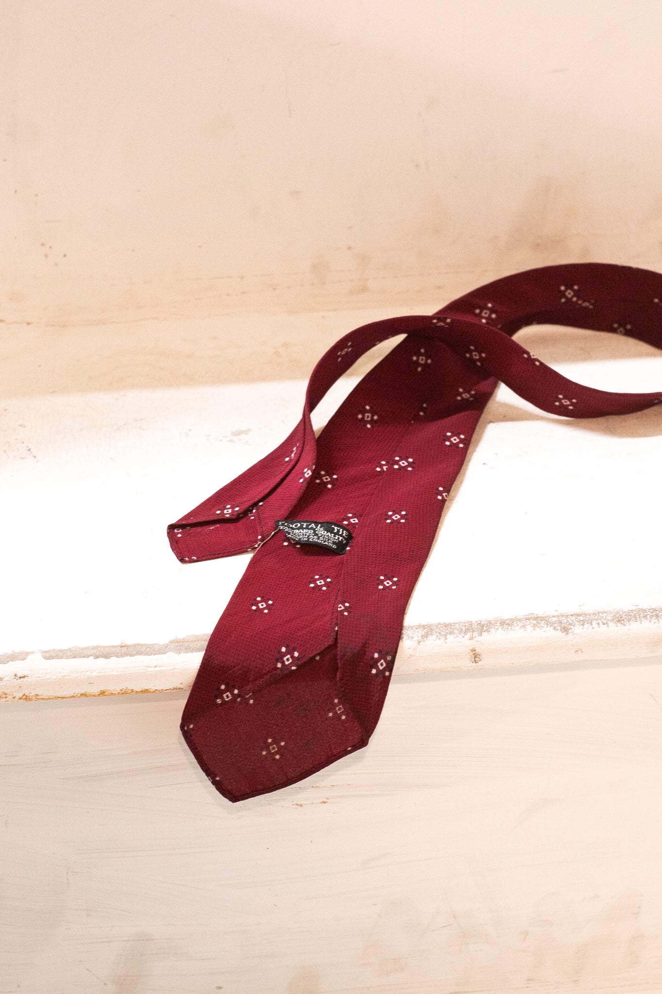 British 1940s Tootal Tie "Standard Quality"