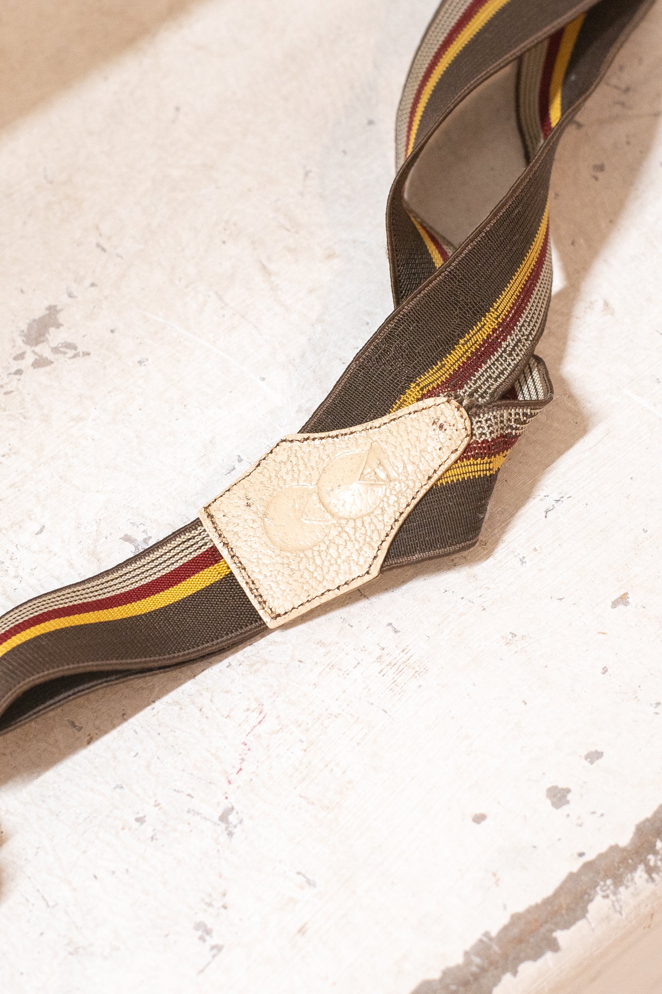 CC41 Stamped 1940s Gents Suspender Braces By Quanson