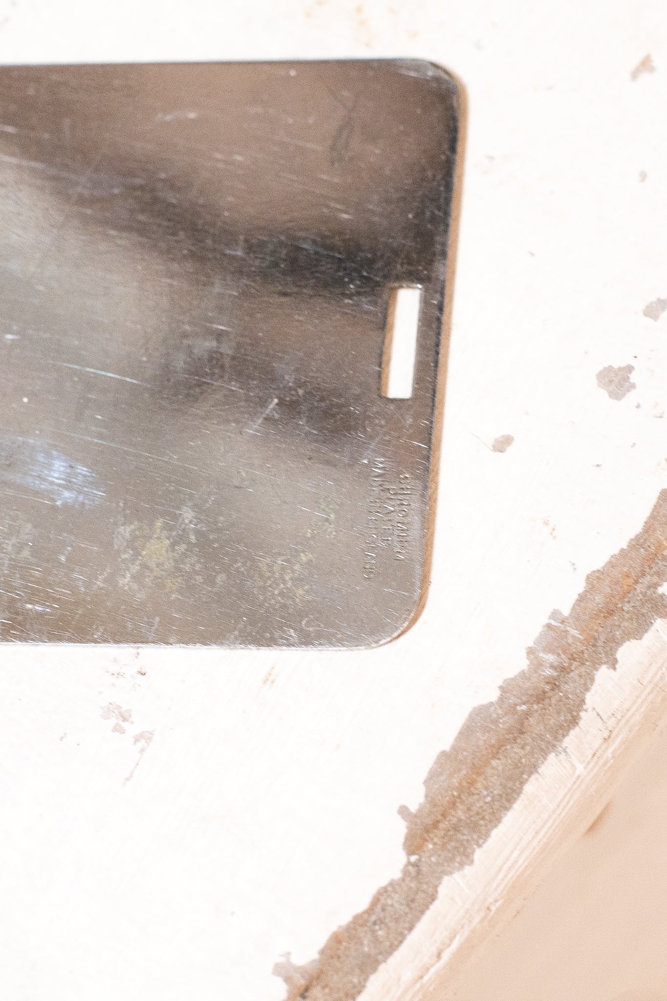 British 1940s Portable Mirror