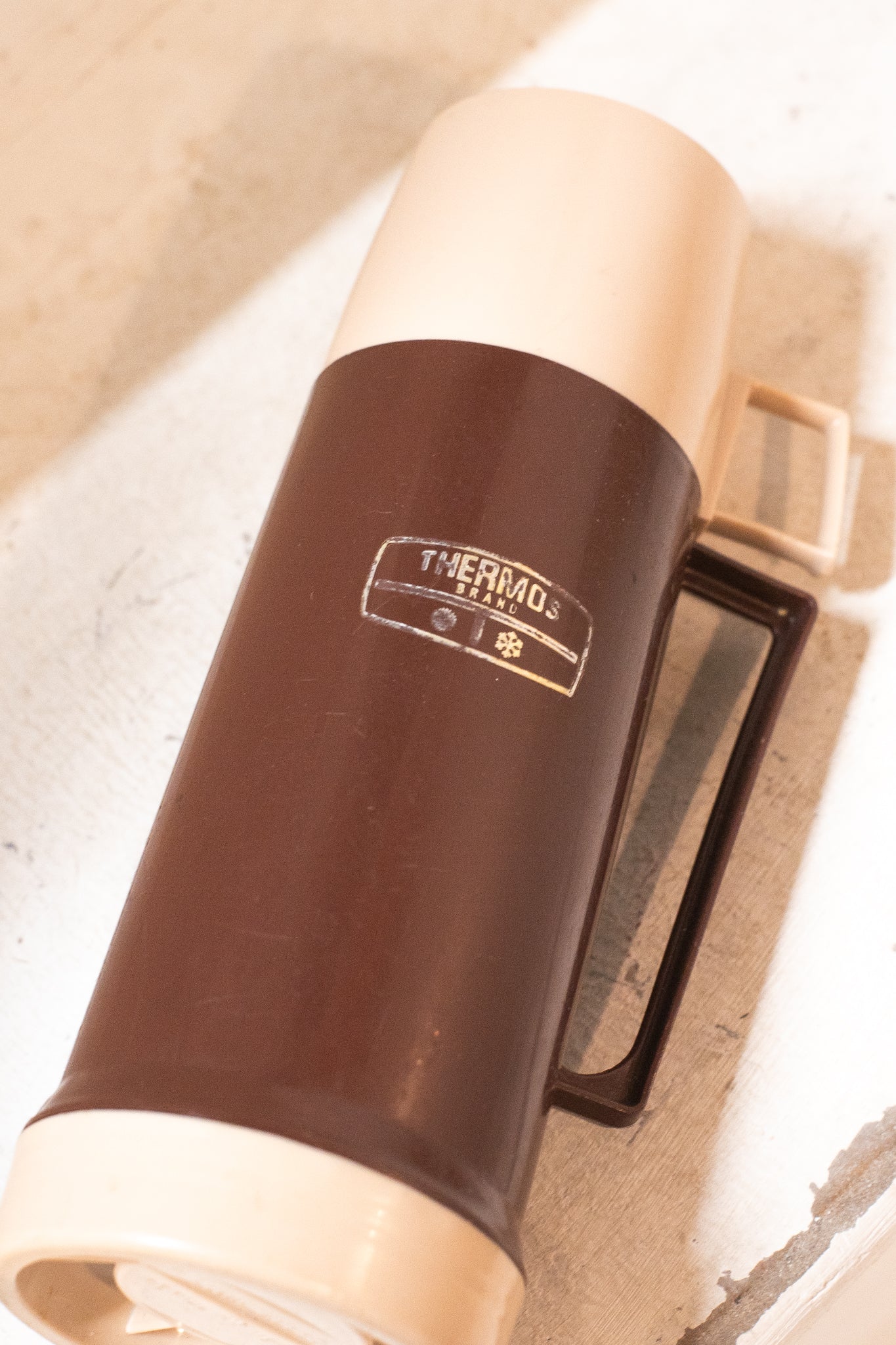 British 1970s Ramblers Thermos Cup (Useable for drinking)