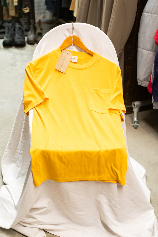 1970s Made In USA Pocket T Blank T Shirt