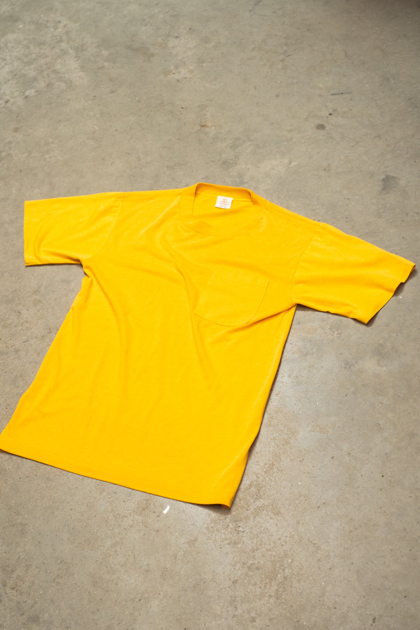 1970s Made In USA Pocket T Blank T Shirt