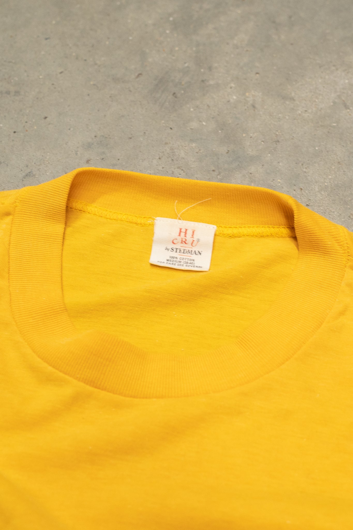 1970s Made In USA Pocket T Blank T Shirt