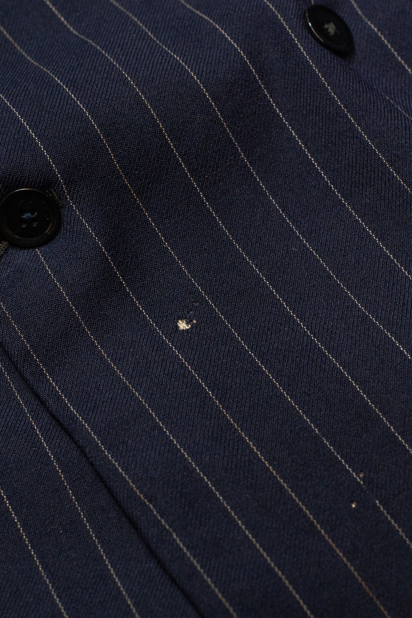 CC41 British 1940s DB Peak Lapel Blazer