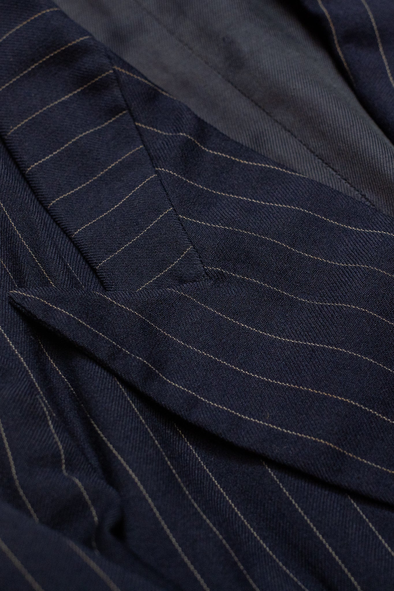 CC41 British 1940s DB Peak Lapel Blazer