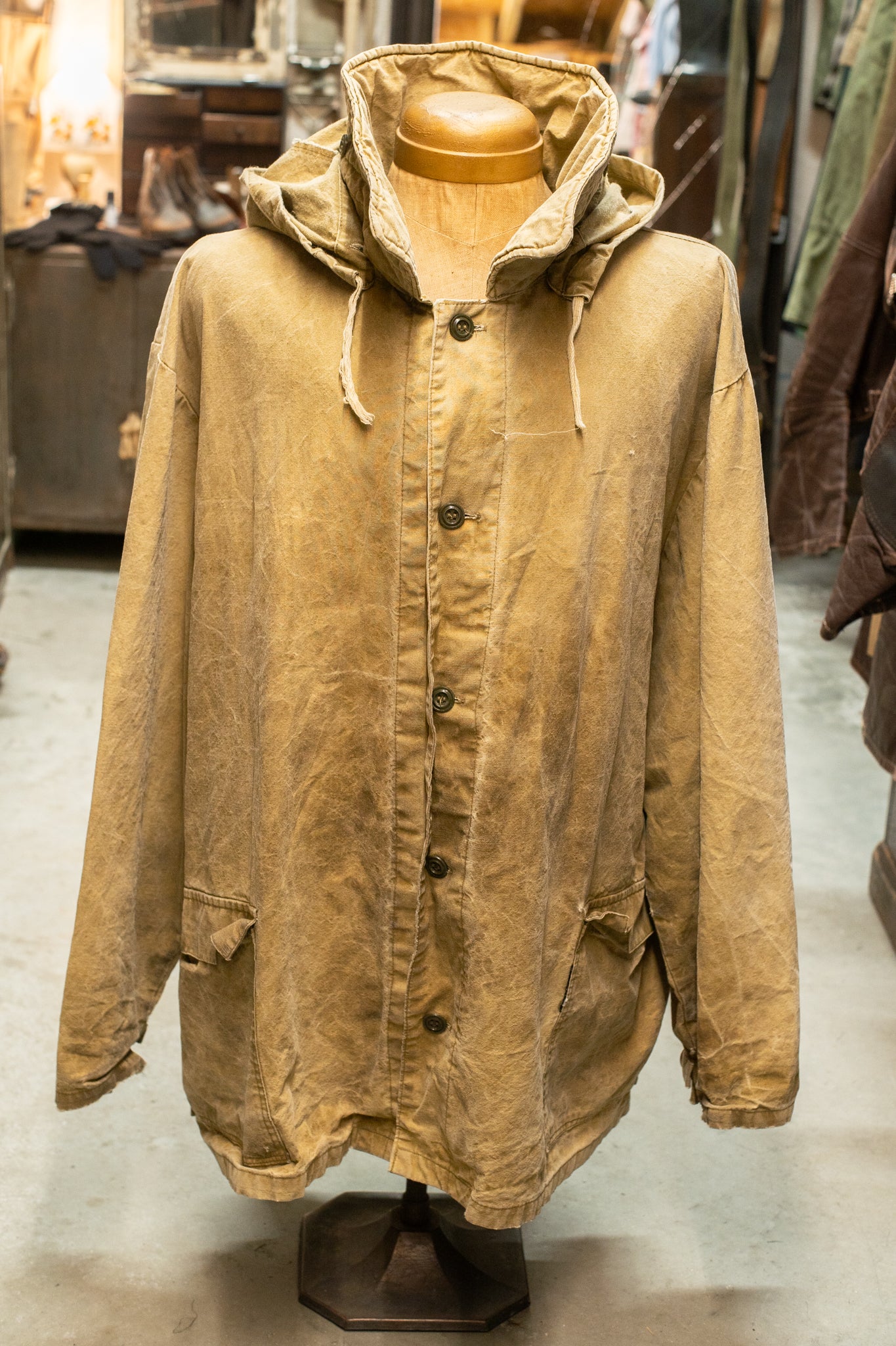 1970s Soviet Workwear Faded Jacket