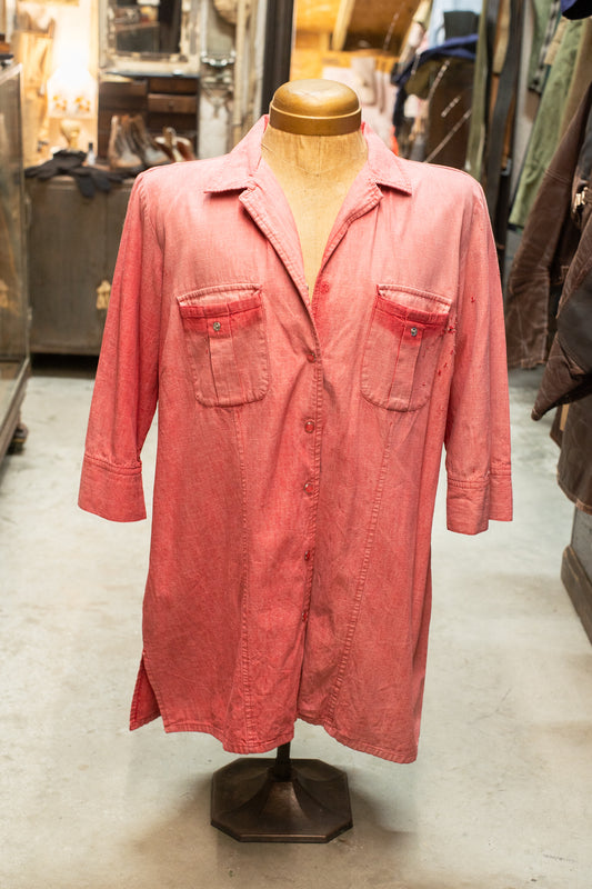 Sun Faded 1970s Shop Sign Coat