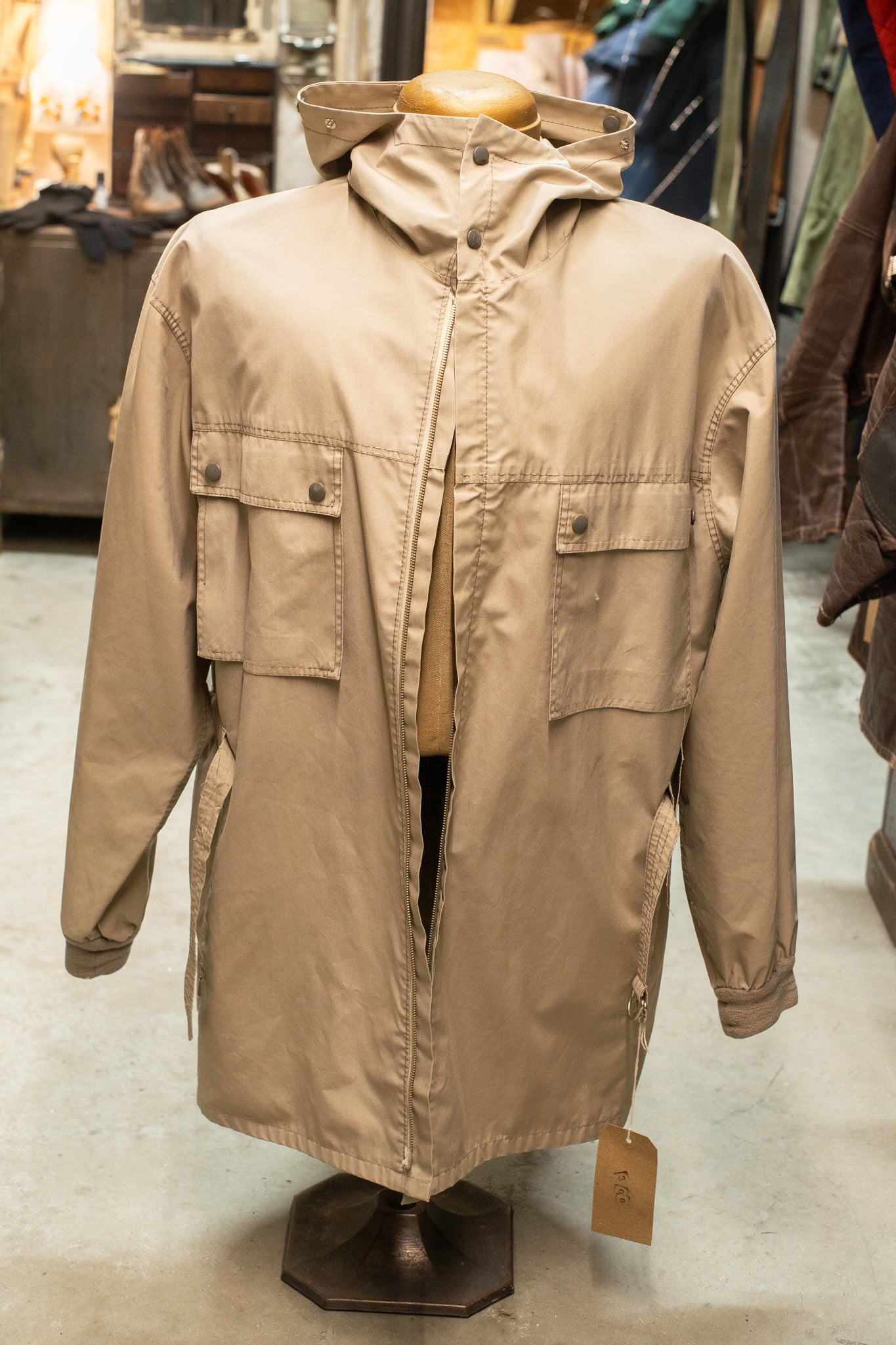 German 1950s Cinch Belt Ski Jacket