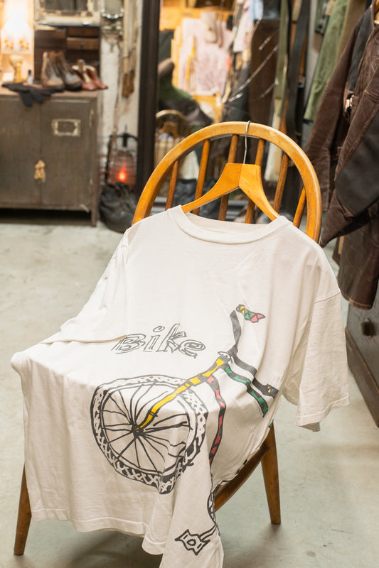 1990s Gravity Graphics Bicycle Print Tee