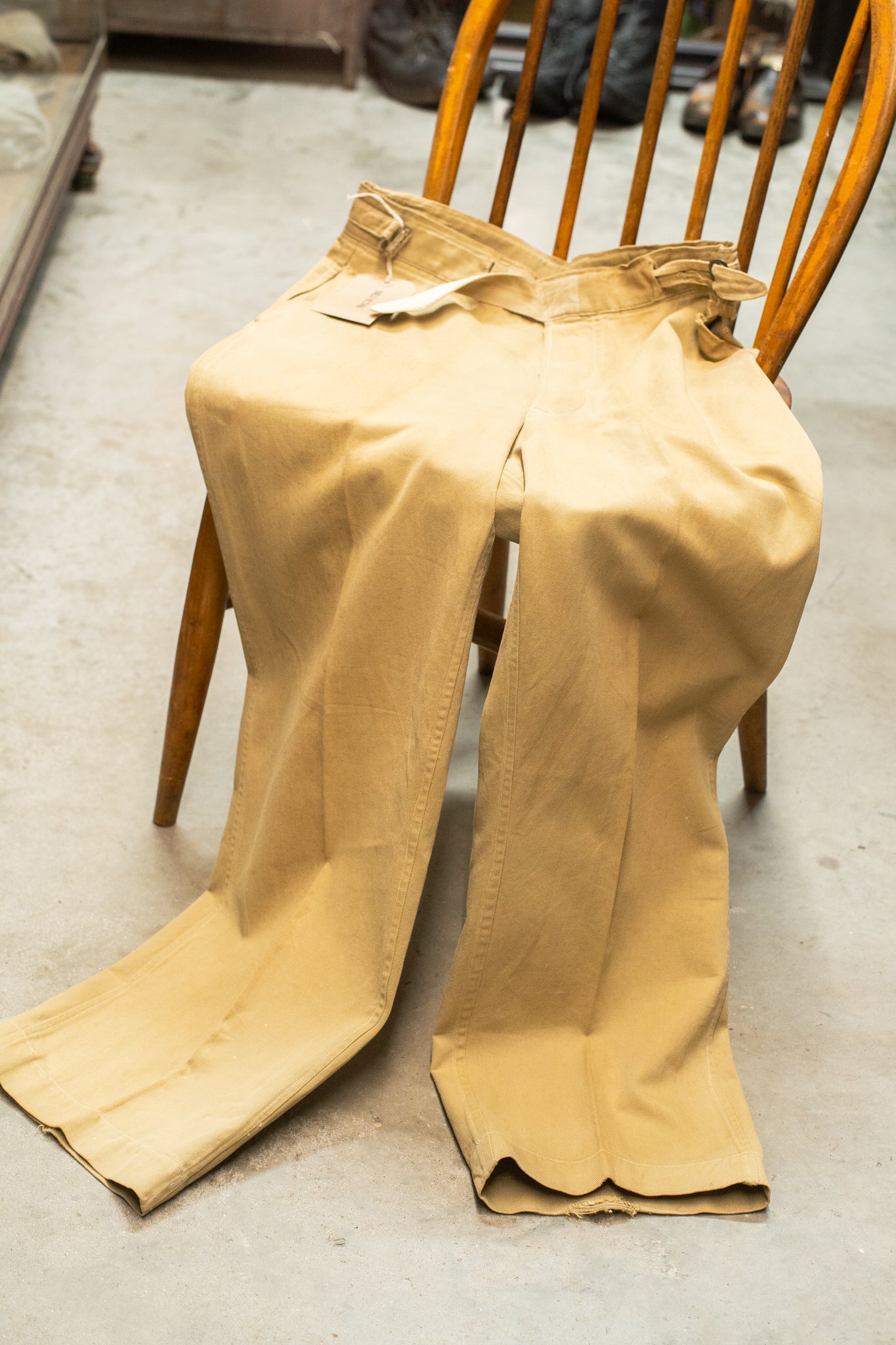 1940s WW2 Ghurka X Waist British Army Trousers