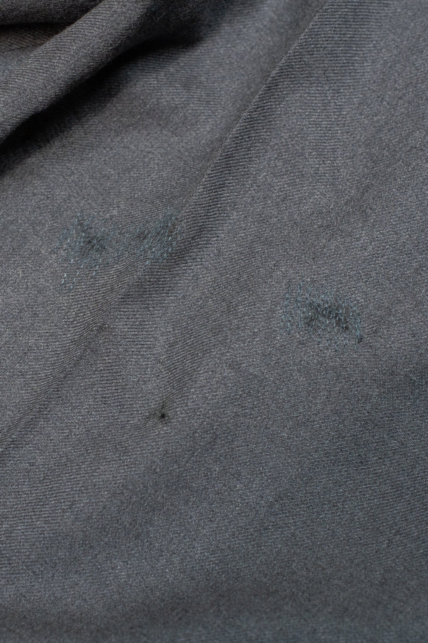 Dated 1956 Deadstock Demob Grey Flannel Trousers