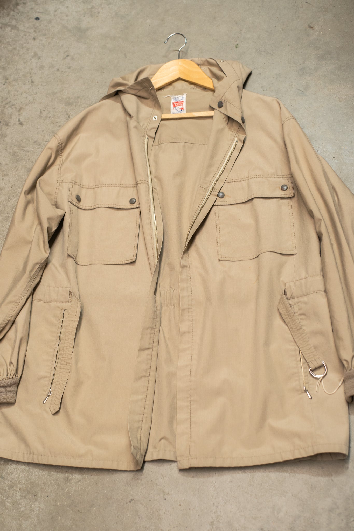 German 1950s Cinch Belt Ski Jacket
