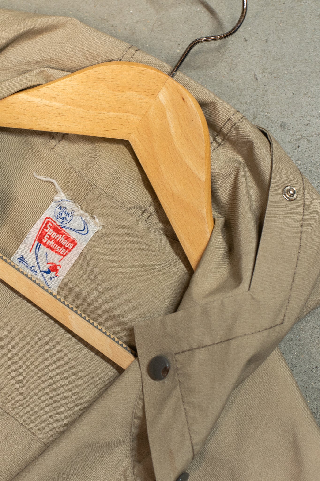 German 1950s Cinch Belt Ski Jacket