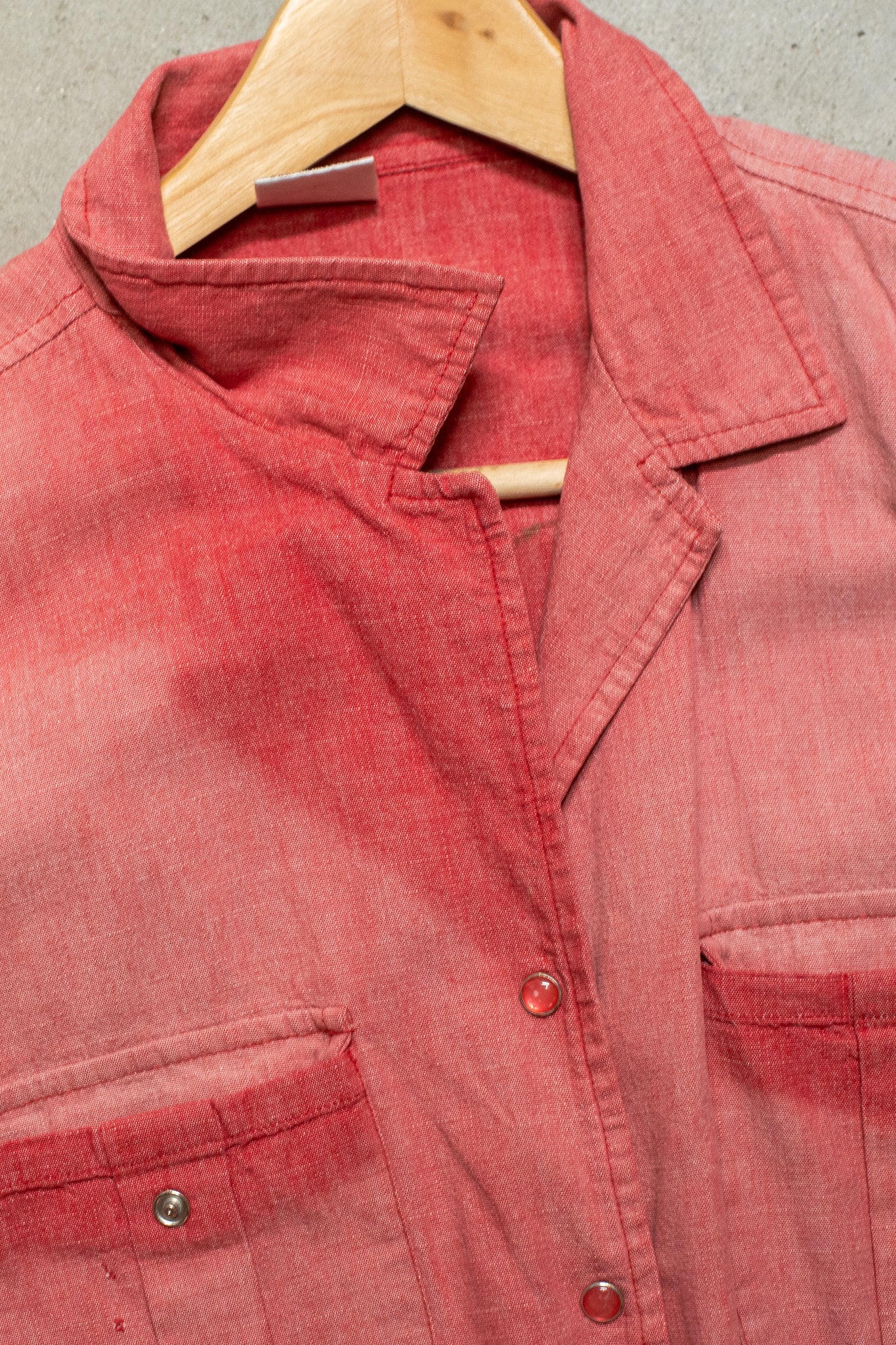 Sun Faded 1970s Shop Sign Coat