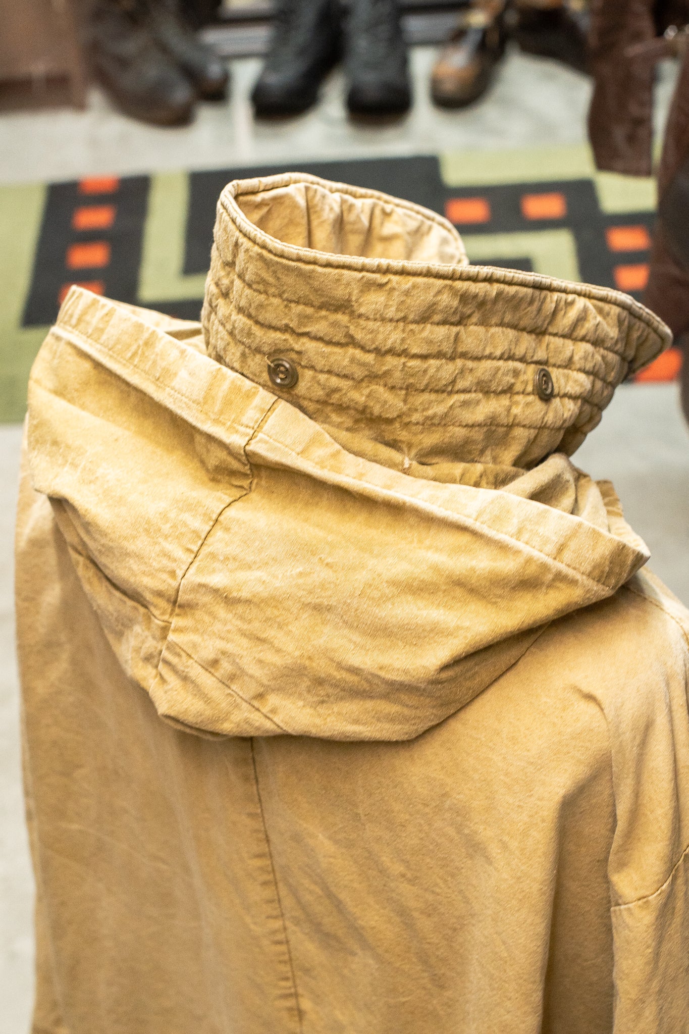 1970s Soviet Workwear Faded Jacket