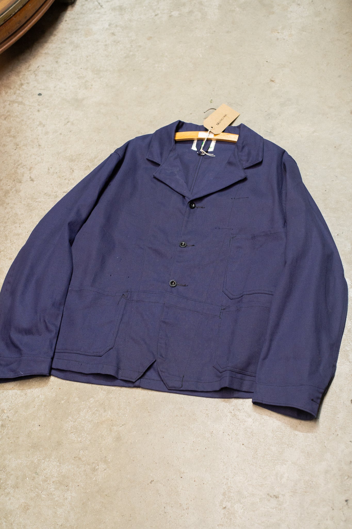 Deadstock 1960s British Workwear Blazer Cotton Drill