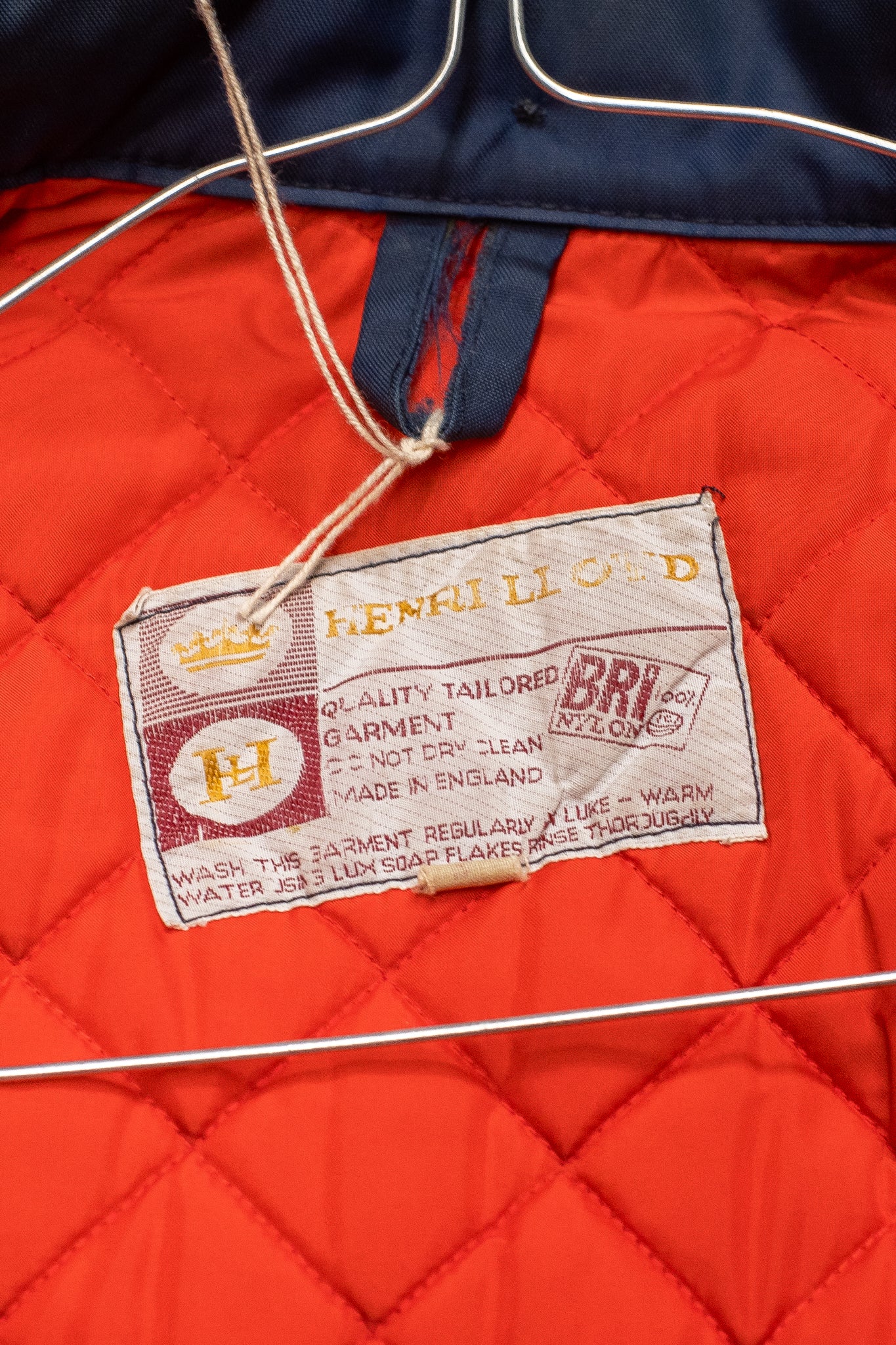 Archive British Henri Lloyd 1960s Bri Nylon All Seasons Jacket