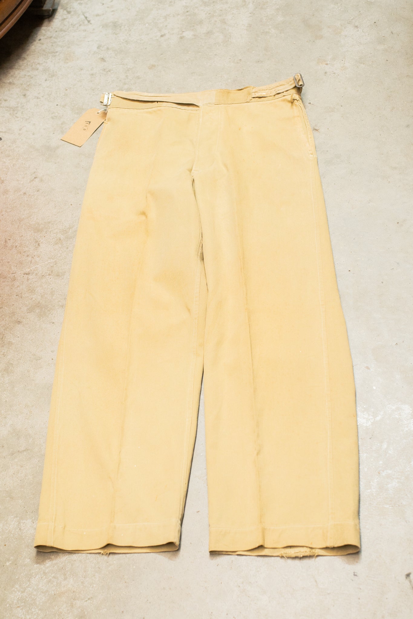 1940s WW2 Ghurka X Waist British Army Trousers