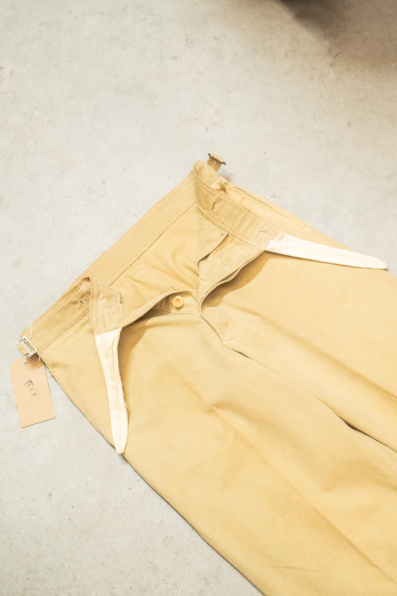 1940s WW2 Ghurka X Waist British Army Trousers