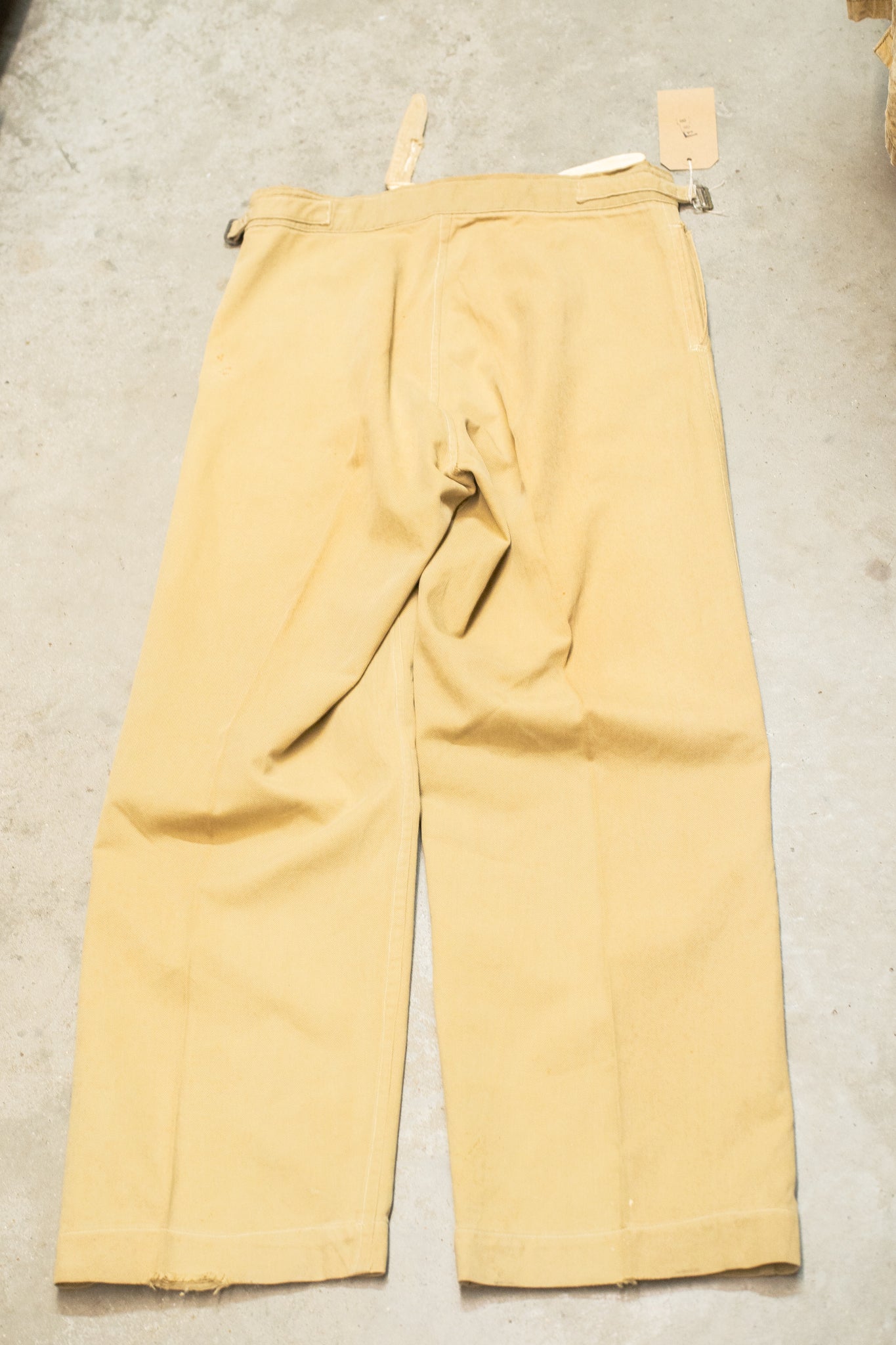 1940s WW2 Ghurka X Waist British Army Trousers