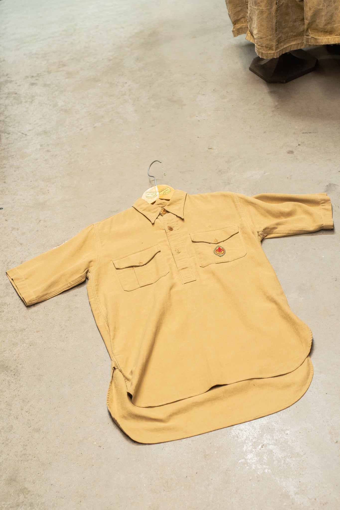 CC41 1940s Scouts Drill Cotton Shirt