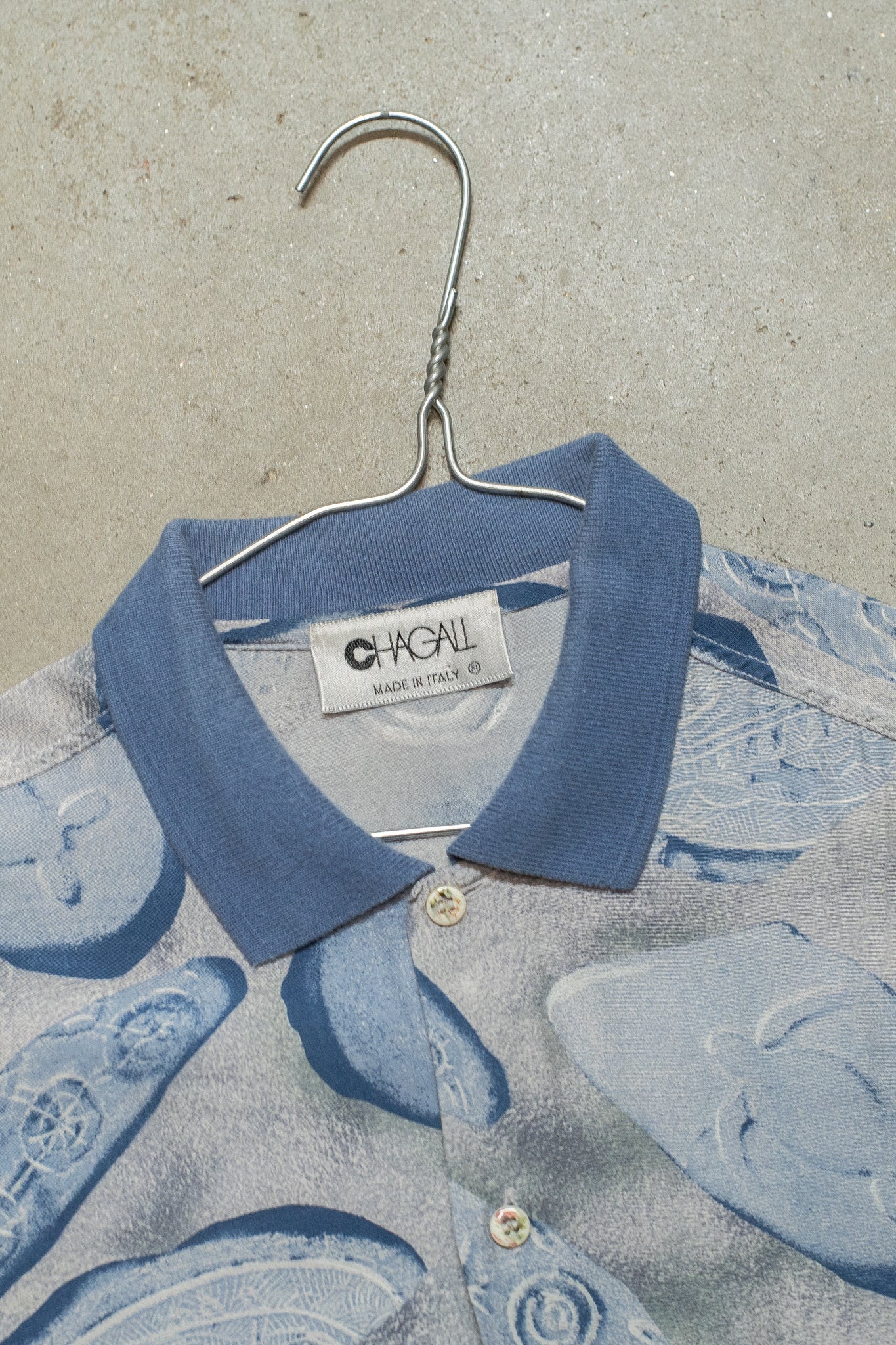 1980s Made In Italy Chagall Shirt