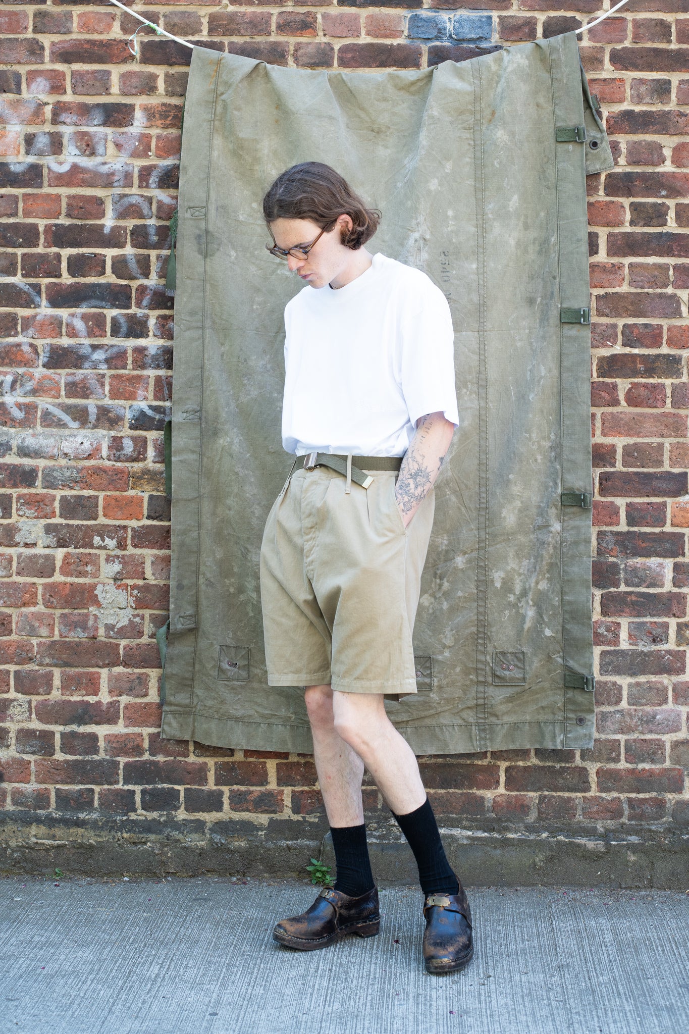 SPELLOUT Tee- White