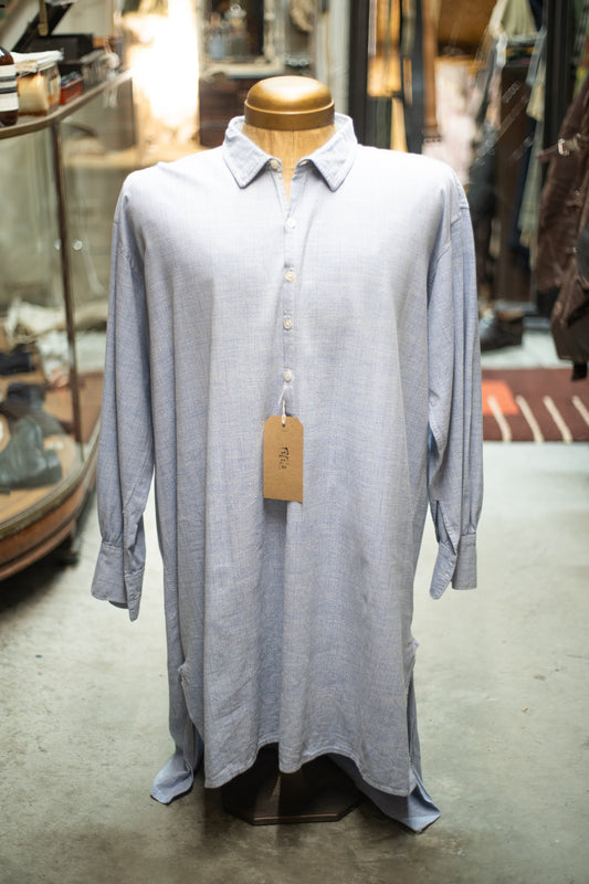 1910s 1920s Chambray Work Shirt
