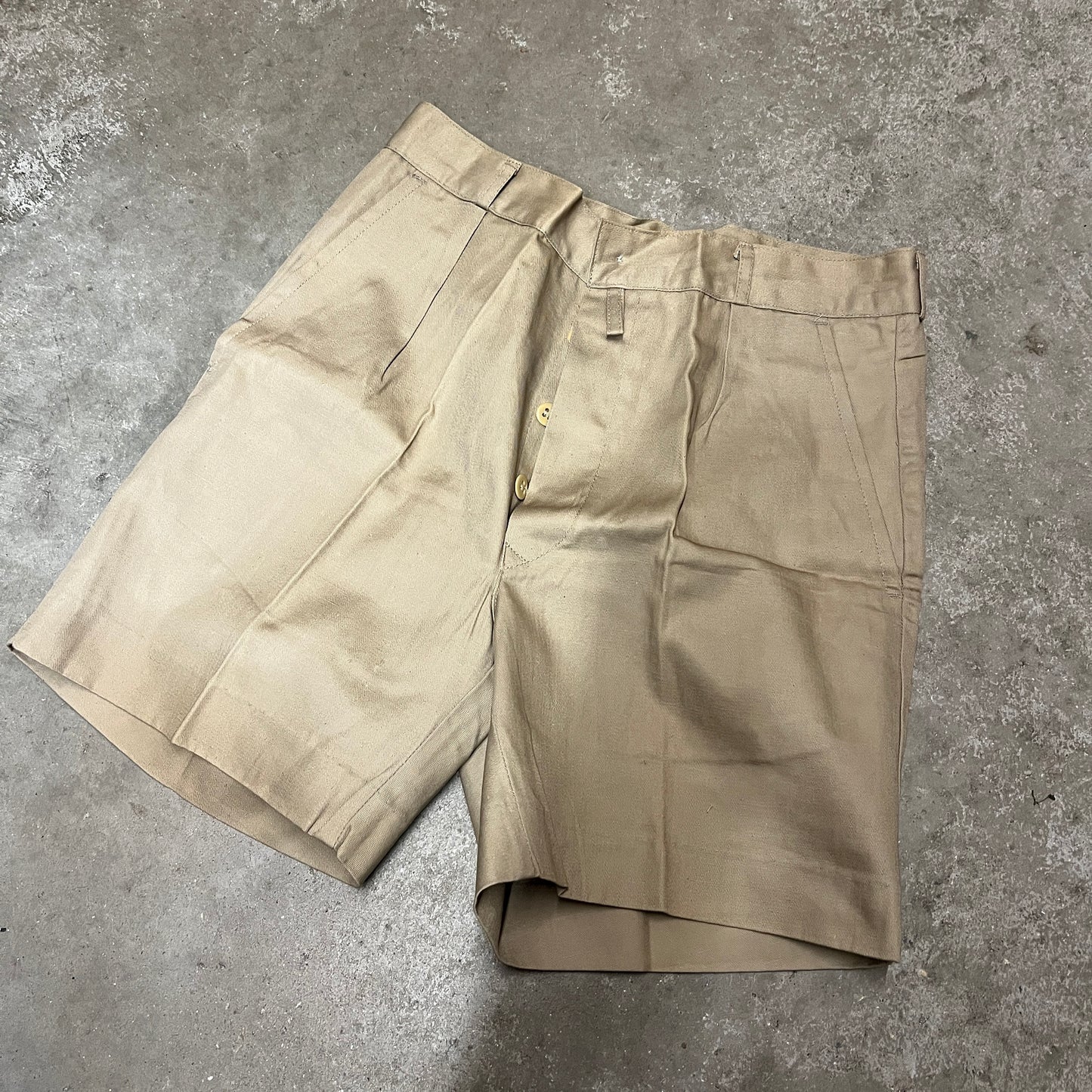 NOS 1940s Drill Cotton Shorts