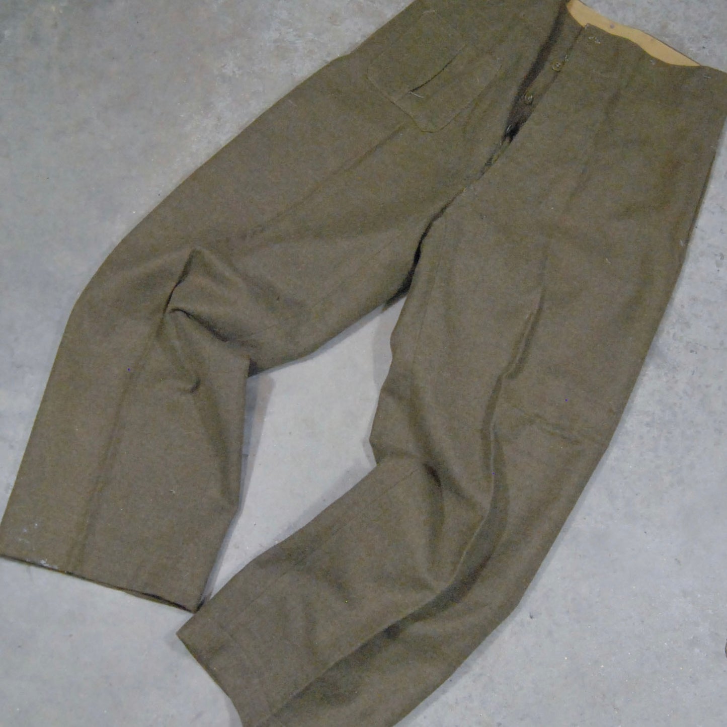 Dated 1954 French Army BD Trousers