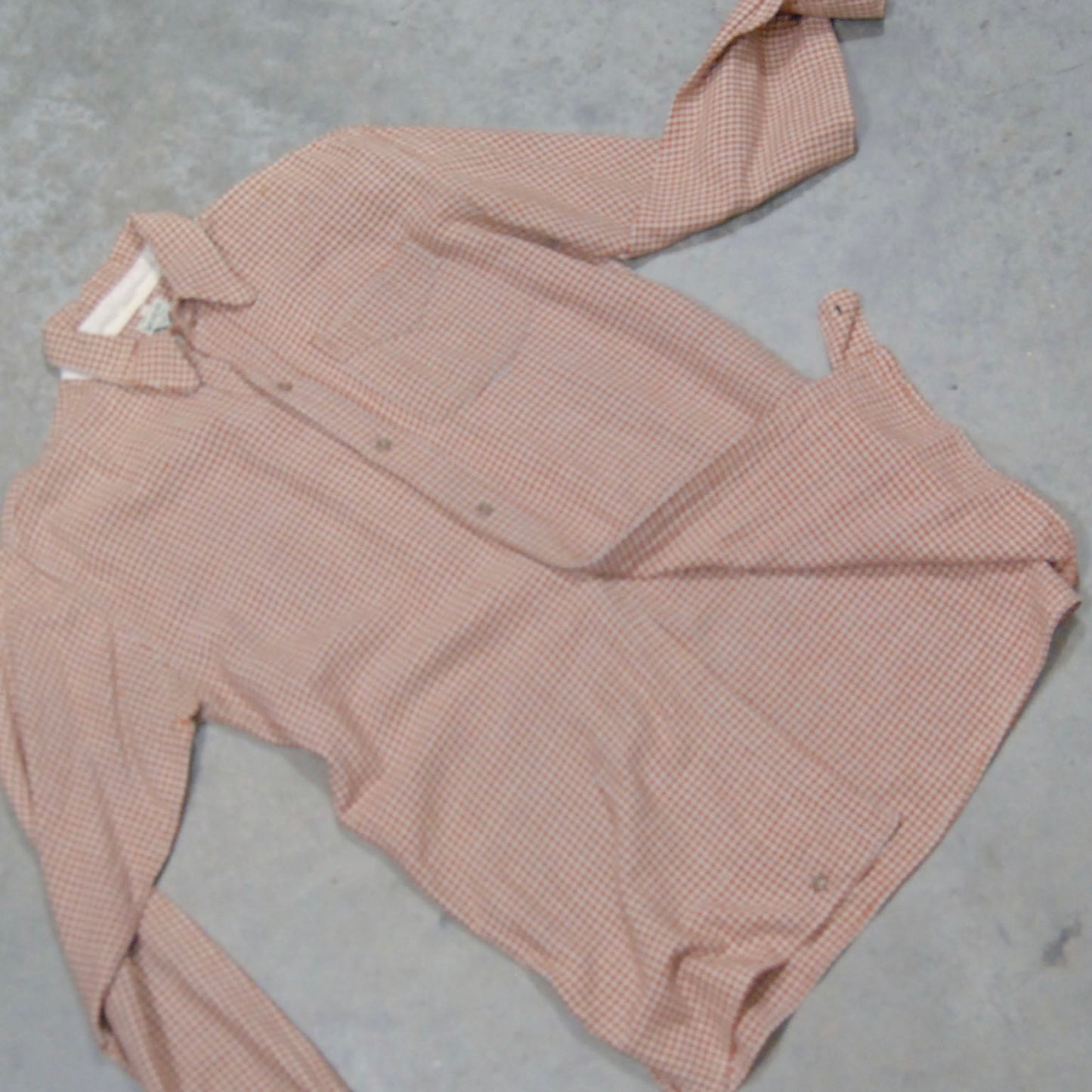 British 1940s Workwear Patchpocket Shirt By “Grosvenor”