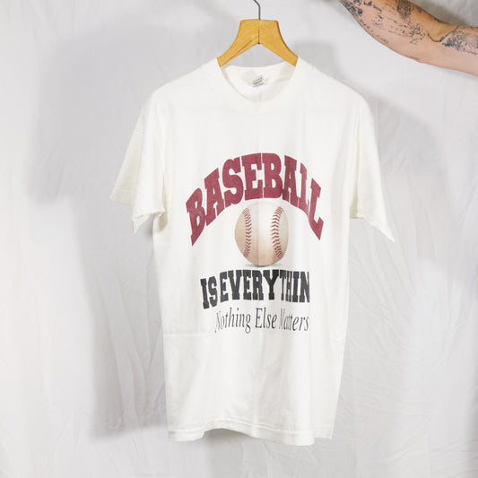 1990s Made In USA Fruit Of The Loom Baseball T Shirt