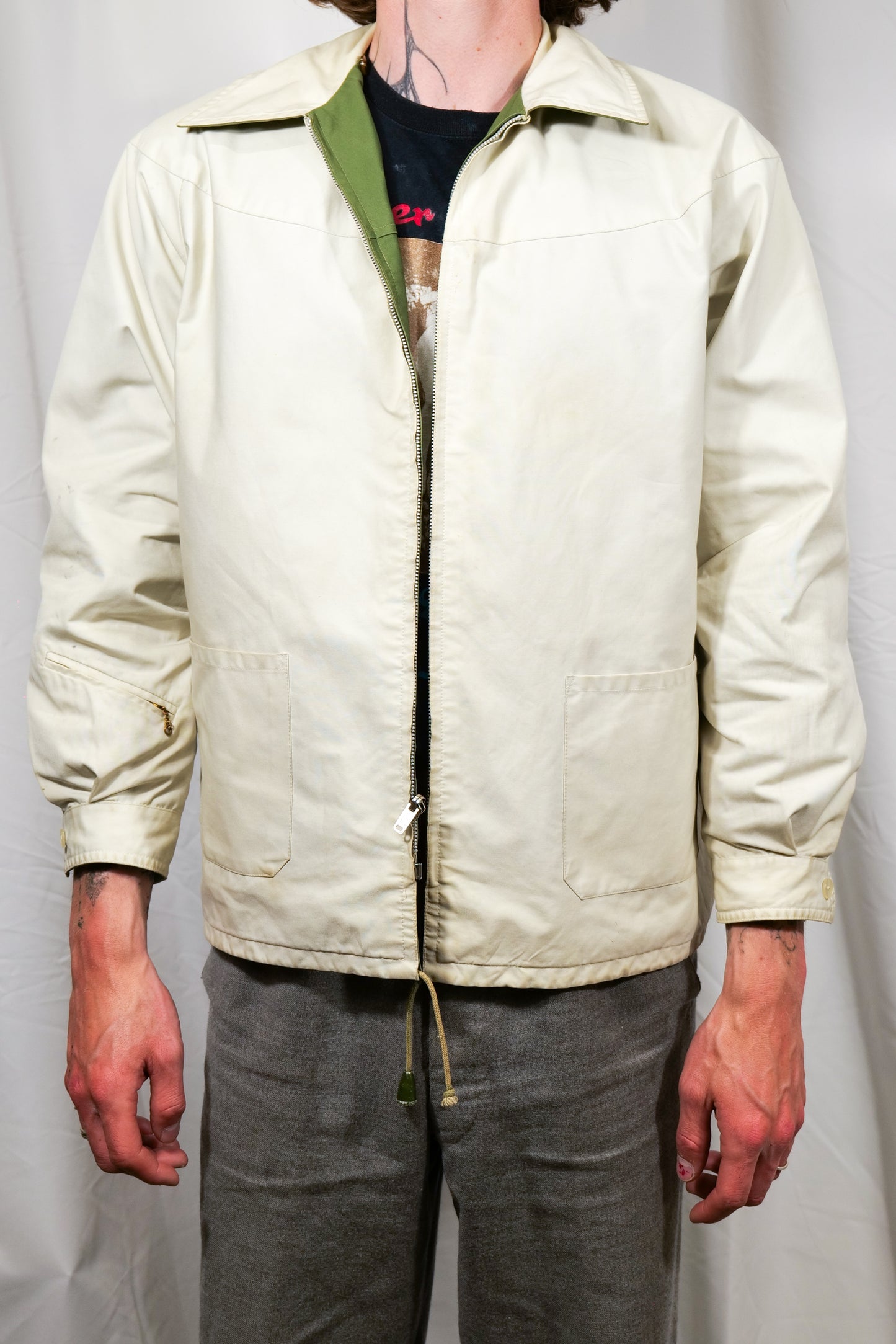 Rare British 1960s Golfing Jacket By Mendac