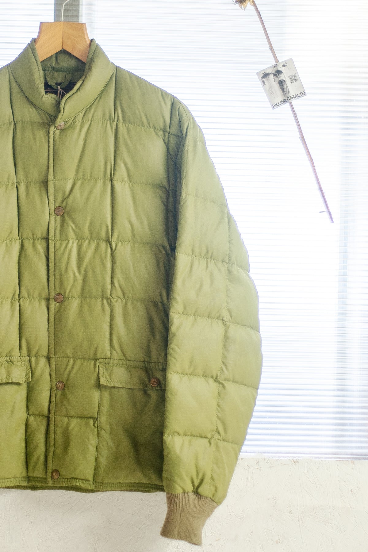 Rare Pistachio 1970s Eddie Bauer Down