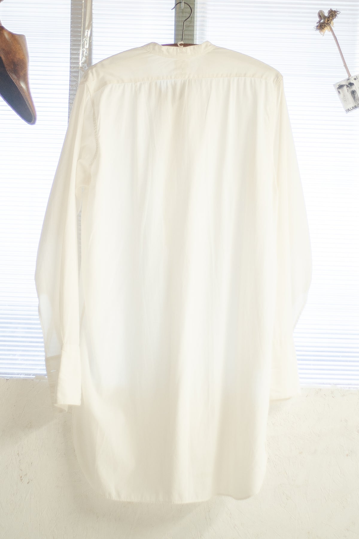 CC41 1940s White Cotton Shirt