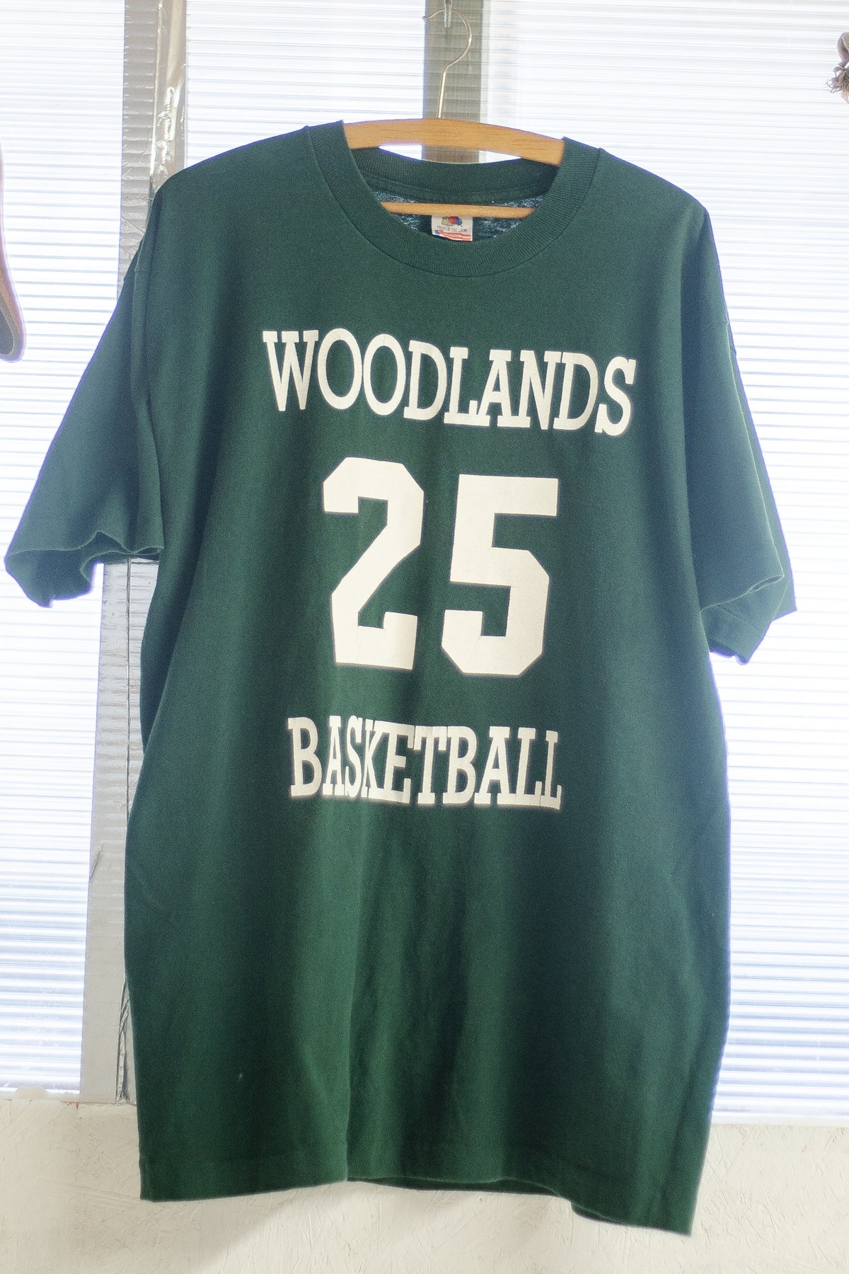 Faded 90s Basketball Tee By Fruit Of The Loom
