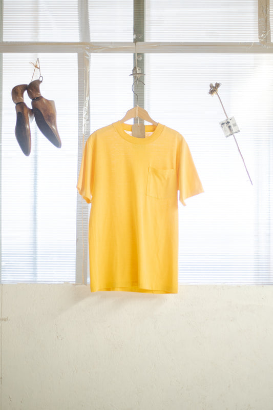 1970s Stedman Hi Cru Patch Pocket Blank Tee
