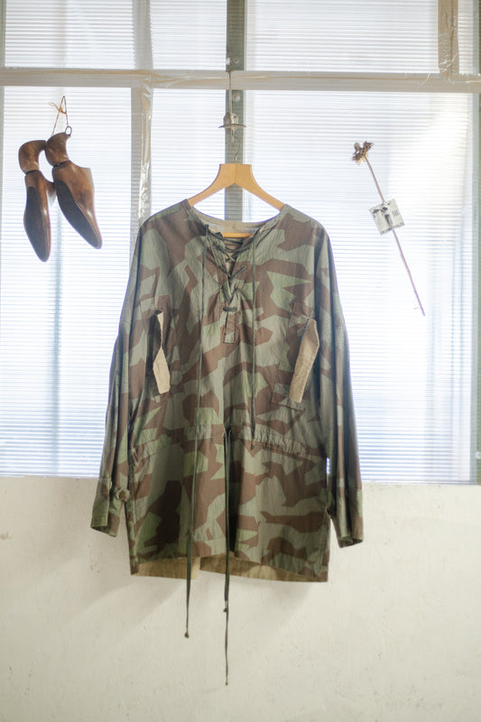 WW2 German Zeltbahn Repro Smock With CCP Lace Details