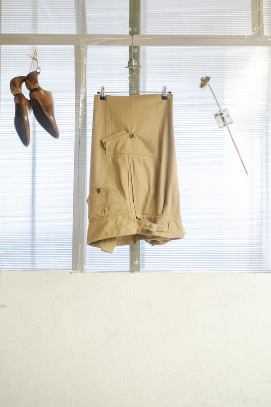 Post WW2 1950 Pattern British Army Ghurka Trousers Repaired And Patched