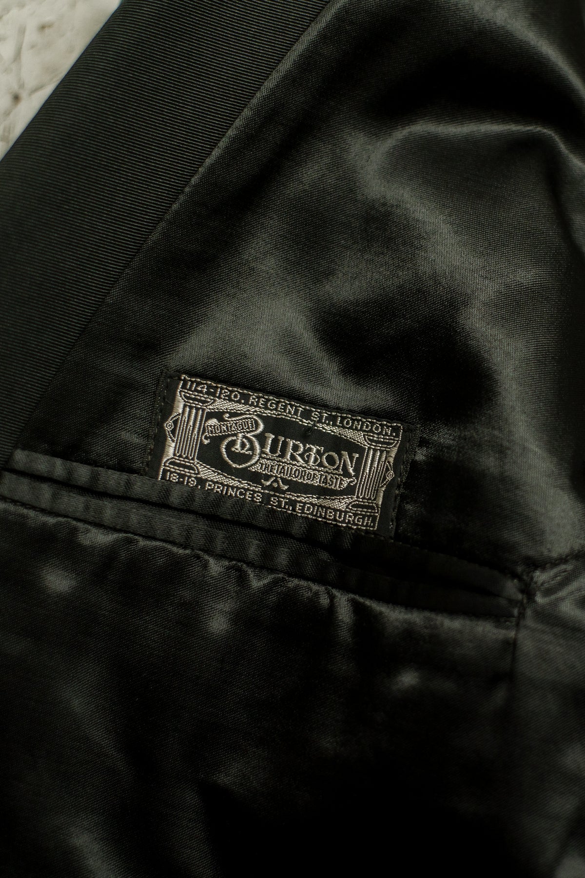 CC41 1940s Dinner Tuxedo Jacket By Montague Burton