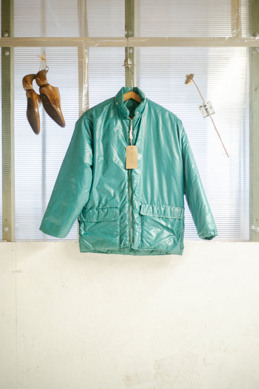 Vintage 1970s Two Way Zipper Down Jacket By "Point Five"