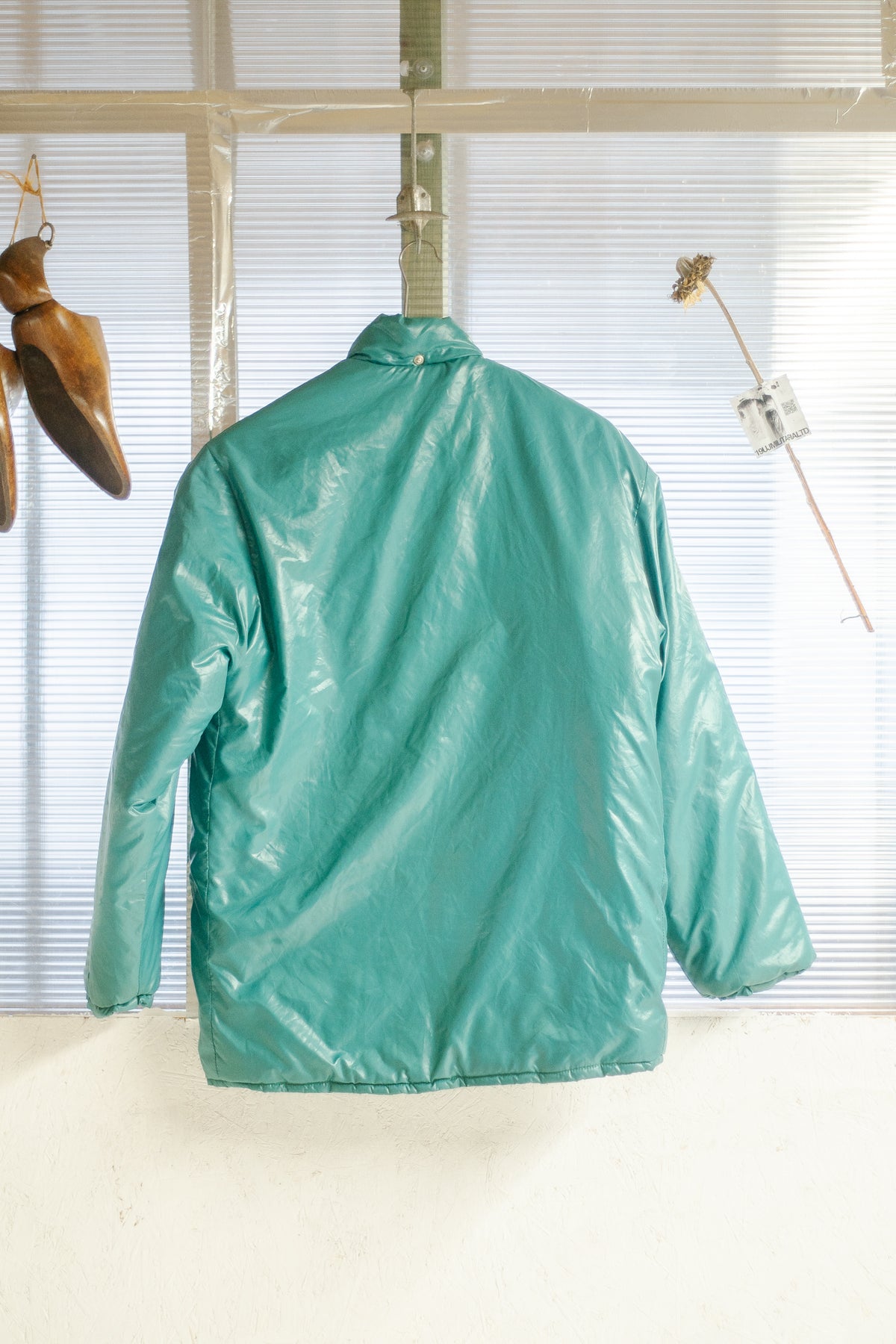 Vintage 1970s Two Way Zipper Down Jacket By "Point Five"