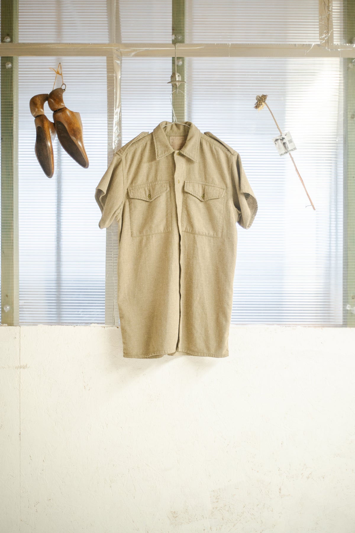 Post WW2 British Army Woolen Shirt