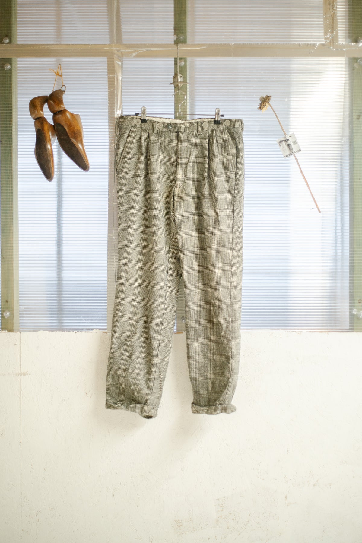 Theatrical Felted Peasant Wear Trousers In Wool