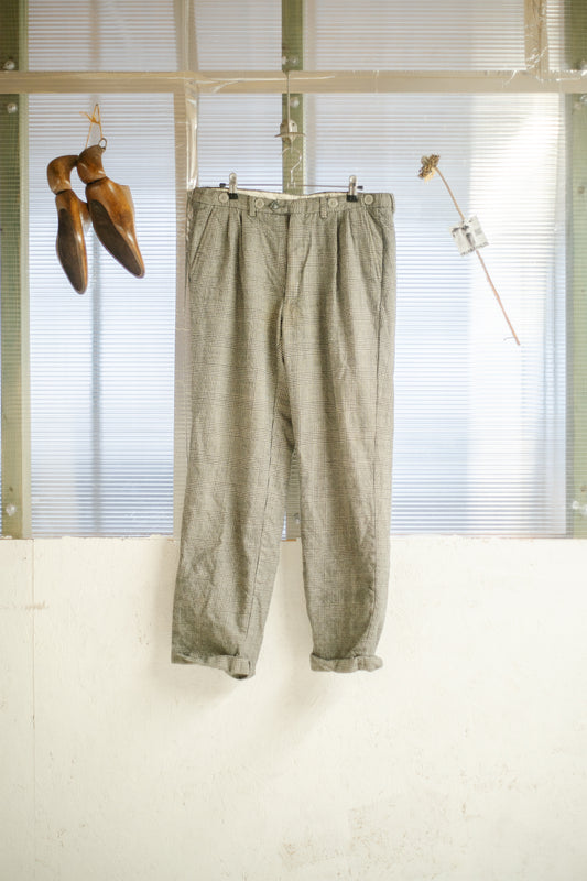 Theatrical Felted Peasant Wear Trousers In Wool