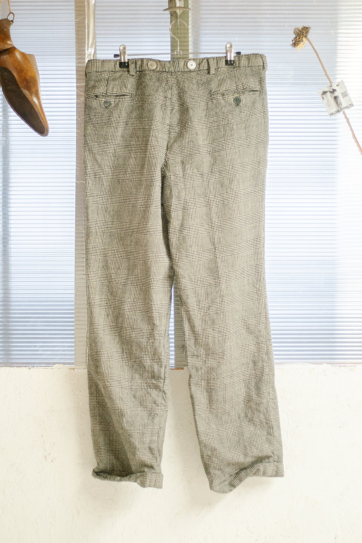Theatrical Felted Peasant Wear Trousers In Wool