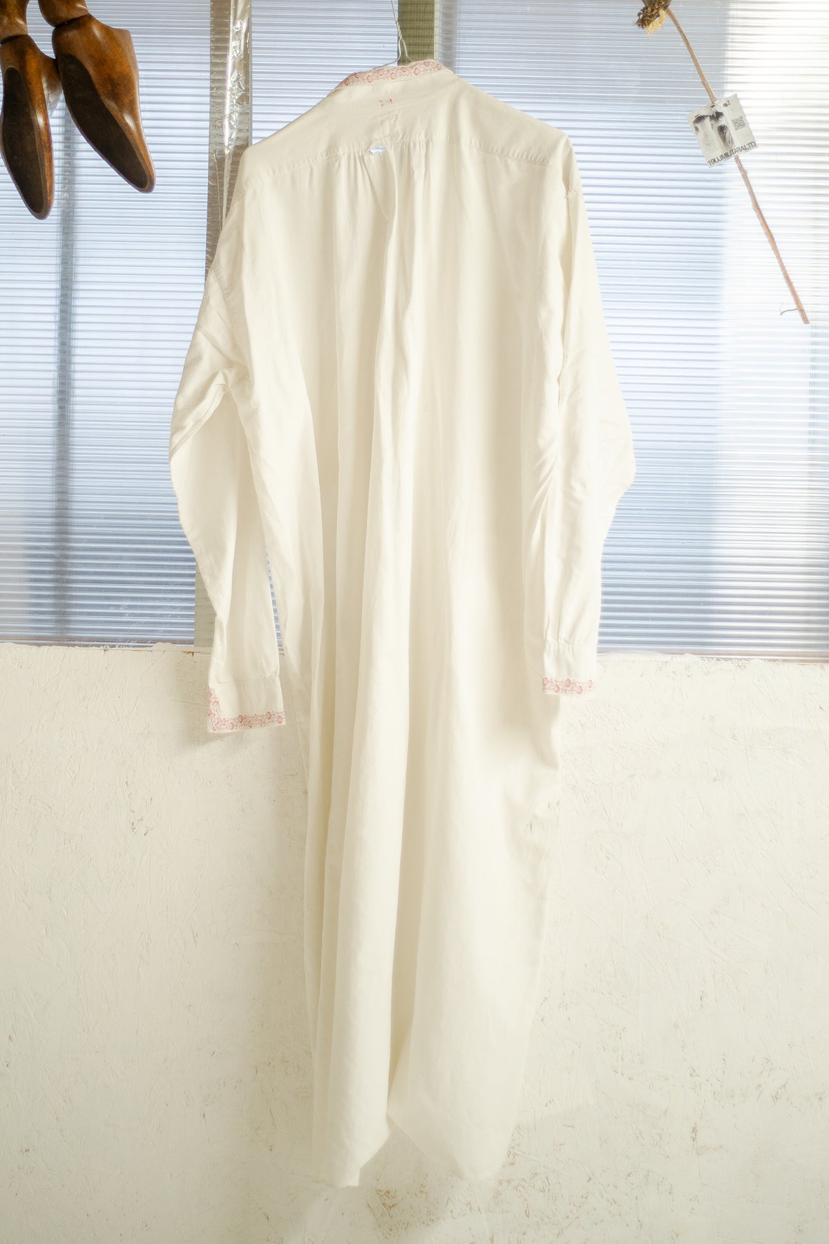 Antique French 1940s Night Shirt